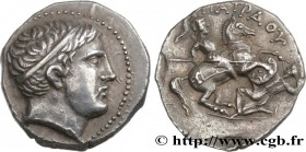 PAEONIA - PAEONIAN KINGDOM - PATRAOS
Type : Tétradrachme 
Date : c. 320 AC 
Metal : silver 
Diameter : 23,5  mm
Orientation dies : 11  h.
Weight : 12,...