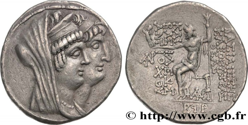 SYRIA - SELEUKID KINGDOM - CLEOPATRA THEA and ANTIOCHUS VIII GRYPUS
Type : Tétra...