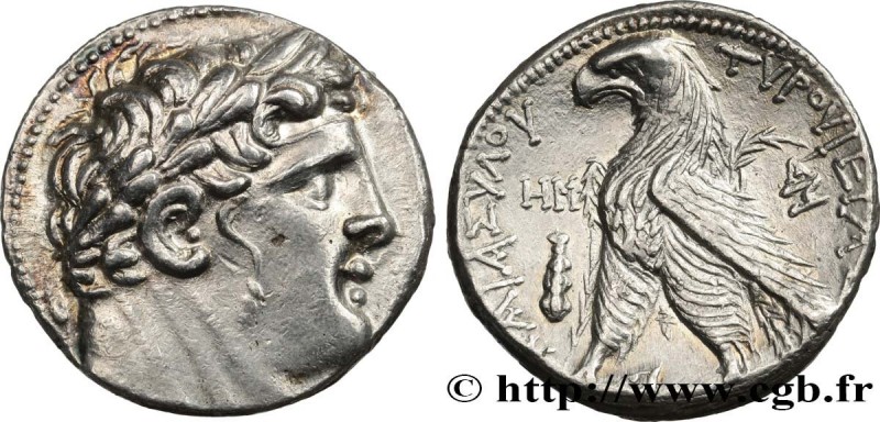 PHOENICIA - TYRE
Type : Tétradrachme ou shekel 
Date : an 171 
Mint name / Town ...