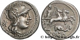 CAECILIA
Type : Denier 
Date : 128 AC. 
Mint name / Town : Rome 
Metal : silver 
Millesimal fineness : 950  ‰
Diameter : 18,5  mm
Orientation dies : 5...