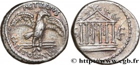 PETILLIA
Type : Denier 
Date : 43 AC. 
Mint name / Town : Rome 
Metal : silver 
Millesimal fineness : 950  ‰
Diameter : 17,5  mm
Orientation dies : 11...