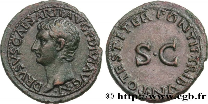 DRUSUS
Type : As 
Date : 23 
Mint name / Town : Rome 
Metal : copper 
Diameter :...