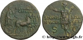 GERMANICUS
Type : Dupondius 
Date : 37-41 
Mint name / Town : Rome 
Metal : copper 
Diameter : 27,5  mm
Orientation dies : 6  h.
Weight : 12,03  g.
Ra...