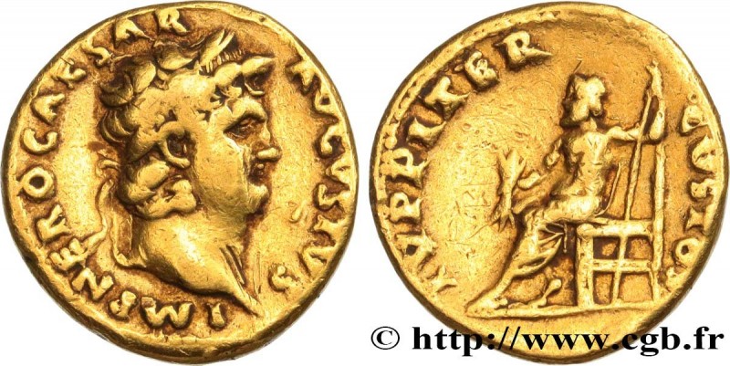 NERO
Type : Aureus 
Date : 66-67 
Mint name / Town : Rome 
Metal : gold 
Millesi...