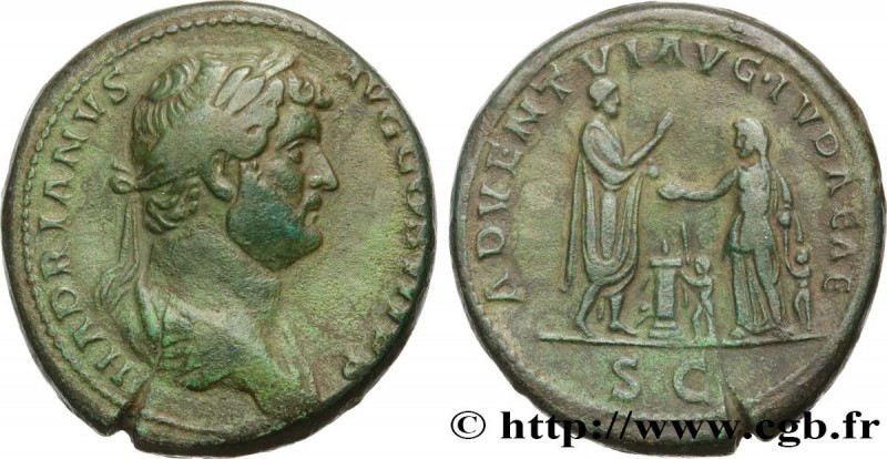 HADRIAN
Type : Sesterce 
Date : 136 
Mint name / Town : Rome 
Metal : bronze 
Di...