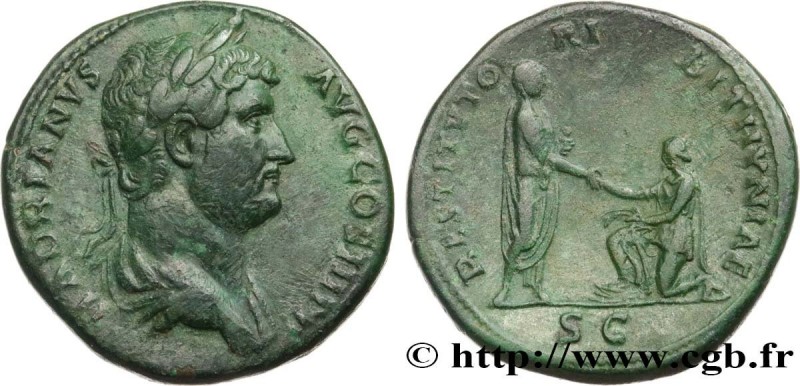 HADRIAN
Type : Sesterce 
Date : 136 
Mint name / Town : Rome 
Metal : copper 
Di...