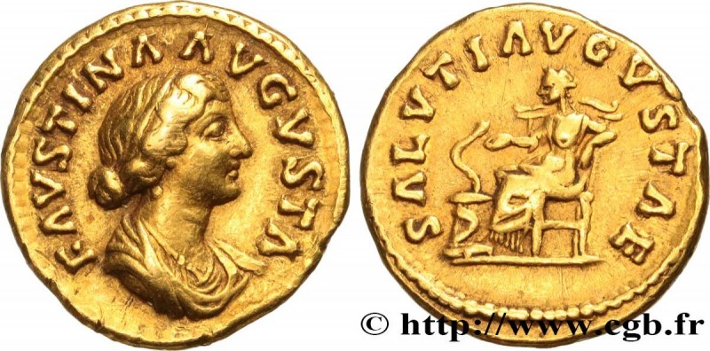 FAUSTINA MINOR
Type : Aureus 
Date : c. 161-164 
Mint name / Town : Rome 
Metal ...