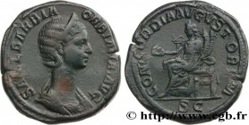 ORBIANA
Type : Sesterce 
Date : 225 
Mint name / Town : Rome 
Metal : copper 
Diameter : 32  mm
Orientation dies : 12  h.
Weight : 23,41  g.
Rarity : ...