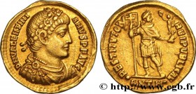 VALENTINIAN I
Type : Solidus 
Date : 366 
Mint name / Town : Antioche 
Metal : gold 
Millesimal fineness : 1000  ‰
Diameter : 21  mm
Orientation dies ...