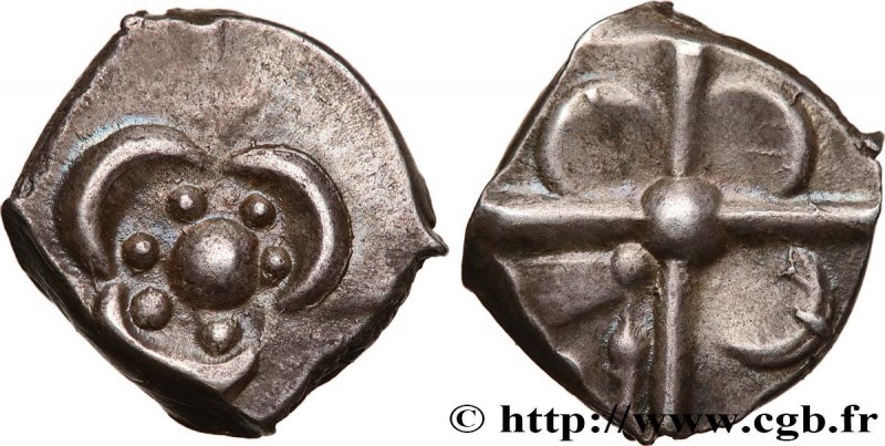 GALLIA - SOUTH WESTERN GAUL - SOTIATES (Area of Sos)
Type : Drachme trilobée, S....