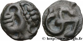 EDUENS, ÆDUI (BIBRACTE, Area of the Mont-Beuvray)
Type : Potin à l’hippocampe, tête à la chevelure bouletée 
Date : c. 60-50 AC. 
Mint name / Town : A...