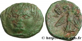 SEGUSIAVI / ÆDUI, Unspecified (Area of Feurs (Forez) / Mont-Beuvray) 
Type : Bronze SECISV à la tête de face 
Date : c. avant 52 AC. 
Metal : bronze 
...