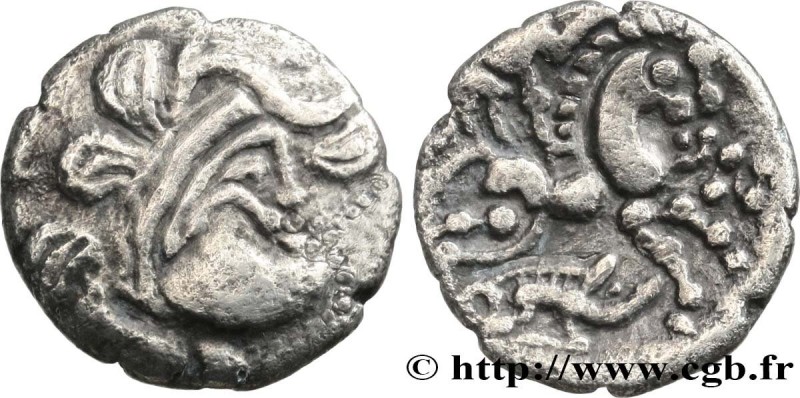 GALLIA - BAÏOCASSES (Area of Bayeux)
Type : Quart de statère de billon 
Date : I...