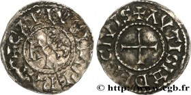 CHARLES THE BALD AND COINAGE IN HIS NAME
Type : Denier 
Date : circa 875-877 
Date : n.d. 
Mint name / Town : Auxerre 
Metal : silver 
Diameter : 21  ...