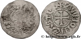 CHARLES THE SIMPLE, ROBERT AND RAOUL
Type : Denier au portrait 
Date : circa 898-936 
Date : n.d. 
Mint name / Town : Tours-Chinon 
Metal : silver 
Di...