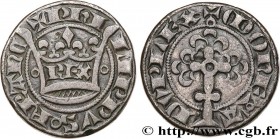 PHILIP VI OF VALOIS
Type : Piéfort du double tournois, 2e type 
Date : 13/08/1348 
Date : n.d. 
Mint name / Town : s.l. 
Metal : billon 
Diameter : 21...