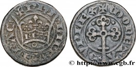 PHILIP VI OF VALOIS
Type : Piéfort du double tournois, 2e type 
Date : 27/12/1348 
Date : n.d. 
Mint name / Town : s.l. 
Metal : billon 
Diameter : 24...