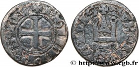 PHILIP VI OF VALOIS
Type : Piéfort de denier tournois 
Date : c. 1350 
Date : n.d. 
Metal : billon 
Diameter : 38,5  mm
Orientation dies : 9  h.
Weigh...