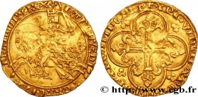 CHARLES V LE SAGE / THE WISE
Type : Franc à cheval 
Date : 03/09/1364 
Date : n.d. 
Metal : gold 
Millesimal fineness : 1000  ‰
Diameter : 28  mm
Orie...