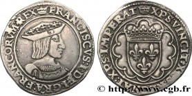 FRANCIS I
Type : Teston, 3e type 
Date : n.d. 
Mint name / Town : Paris 
Metal : silver 
Millesimal fineness : 898  ‰
Diameter : 28,5  mm
Orientation ...