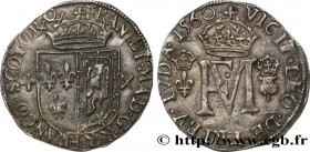 SCTOLAND - FRANCIS II AND MARY STUART
Type : Teston 
Date : 1560 
Mint name / Town : Édimbourg 
Metal : silver 
Millesimal fineness : 917  ‰
Diameter ...