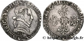 HENRY III
Type : Franc au col plat, millésime 1853 ! 
Date : 1583 
Mint name / Town : Bordeaux 
Quantity minted : 144244 
Metal : silver 
Millesimal f...