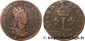 LOUIS XIV "THE SUN KING"
Type : Liard de France à l'L couronnée (épreuve) 
Date : 1654 
Mint name / Town : Paris 
Quantity minted : 5200 
Metal : copp...