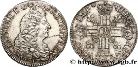 LOUIS XIV "THE SUN KING"
Type : Écu aux huit L, 1er type 
Date : 1691 
Mint name / Town : Rouen 
Metal : silver 
Millesimal fineness : 917  ‰
Diameter...