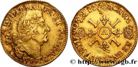 LOUIS XIV "THE SUN KING"
Type : Louis d'or aux quatre L 
Date : 1694 
Mint name / Town : Paris 
Metal : gold 
Millesimal fineness : 917  ‰
Diameter : ...