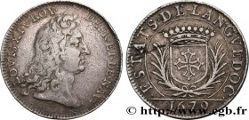 LANGUEDOC (STATES OF ...)
Type : Les États 
Date : 1679 
Metal : silver 
Diameter : 27  mm
Orientation dies : 6  h.
Weight : 7,39  g.
Edge : lisse 
Ra...