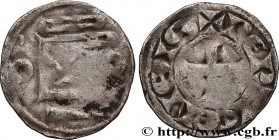 ORLÉANAIS - COUNTY OF PERCHE - ROTROU III
Type : Denier 
Date : c. 1144-1191 
Date : n.d. 
Mint name / Town : Nogent-le-Rotrou 
Metal : silver 
Diamet...