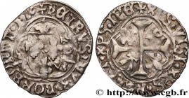 DOMBES - LORDSHIP OF TRÉVOUX - PIERRE II DE / PETER II OF BOURBON
Type : Blanc 
Date : c. 1482-1488 
Mint name / Town : Trévoux 
Metal : billon 
Diame...