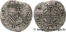 COUNTY OF BURGUNDY - PHILIP II OF SPAIN
Type : Deux gros 
Date : 1589 
Mint name / Town : Dole 
Metal : silver 
Diameter : 23  mm
Orientation dies : 1...