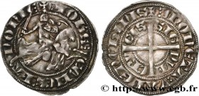 HAINAUT - COUNTY OF HAINAUT - JOHN II OF AVESNES
Type : Demi-gros au cavalier ou baudequin 
Date : n.d. 
Mint name / Town : Valenciennes 
Metal : silv...