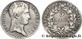 PREMIER EMPIRE / FIRST FRENCH EMPIRE
Type : 5 francs Napoléon Empereur, Calendrier grégorien 
Date : 1806 
Mint name / Town : Bordeaux 
Quantity minte...