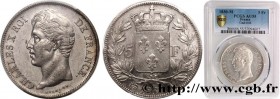 CHARLES X
Type : 5 francs Charles X, 2e type 
Date : 1830 
Mint name / Town : Toulouse 
Quantity minted : 495902 
Metal : silver 
Millesimal fineness ...