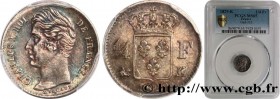 CHARLES X
Type : 1/4 franc Charles X 
Date : 1829 
Mint name / Town : Bordeaux 
Quantity minted : 27448 
Metal : silver 
Millesimal fineness : 900  ‰
...