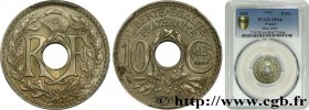 III REPUBLIC
Type : Essai de 10 centimes Lindauer, maillechort 
Date : .1938. 
Date : 1938 
Mint name / Town : Paris 
Quantity minted : --- 
Metal : n...