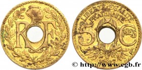 III REPUBLIC
Type : Essai de métal de 5 centimes Lindauer 
Date : 1937 
Quantity minted : --- 
Metal : bronze-aluminium 
Diameter : 17  mm
Orientation...