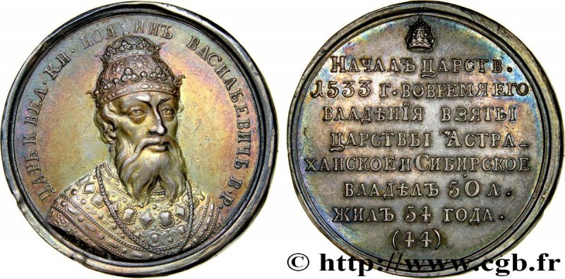 RUSSIA
Type : Médaille, Ioann Vasilievich, le Terrible 
Date : (c.1770) 
Mint na...