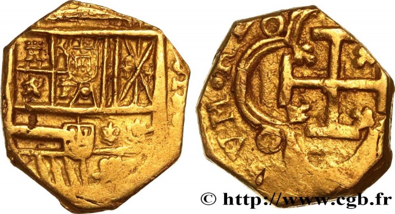 SPAIN - KINGDOM OF SPAIN - PHILIP II
Type : 2 Escudos 
Date : n.d. 
Mint name / ...