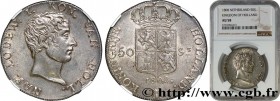 HOLLAND - KINGDOM OF HOLLAND - LOUIS NAPOLEON
Type : 50 Stuivers 
Date : 1808 
Mint name / Town : Utrecht 
Quantity minted : 2465807 
Metal : silver 
...