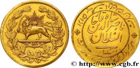 IRAN
Type : 5 Toman Nasseredin Shah AH1311 
Date : 1894 
Mint name / Town : Téhéran 
Metal : gold 
Millesimal fineness : 900  ‰
Diameter : 35,5  mm
Or...