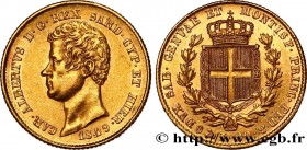 ITALY - KINGDOM OF SARDINIA - CHARLES-ALBERT
Type : 20 Lire 
Date : 1849 
Mint name / Town : Gênes 
Quantity minted : 111380 
Metal : gold 
Millesimal...