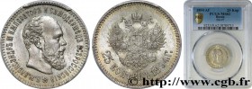 RUSSIA - ALEXANDER III
Type : 25 kopecks 
Date : 1894 
Mint name / Town : Saint-Pétersbourg 
Metal : silver 
Millesimal fineness : 900  ‰
Diameter : 2...