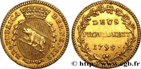 SWITZERLAND - REPUBLIC OF BERN
Type : Duplone 
Date : 1795 
Mint name / Town : Berne 
Quantity minted : - 
Metal : gold 
Millesimal fineness : 900  ‰
...