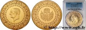 TURKEY - REPUBLIC
Type : 500 Kurush Mustafa Kemal Atatürk série des monnaies de luxe 
Date : 1964 
Quantity minted : 2787 
Metal : gold 
Millesimal fi...