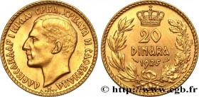 YUGOSLAVIA - KINGDOM OF SERBS, CROATS AND SLOVENES - ALEXANDER I
Type : 20 Dinara 
Date : 1925 
Mint name / Town : Paris 
Quantity minted : 1000 
Meta...