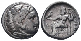 Greek, Kings of Macedon, Alexander III the Great 336-232 BC, AR Drachm,

Condition: Very Fine

Weight:4.08 gr
Diameter: 18 mm