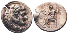 Greek, Kings of Macedon, Alexander III the Great 336-232 BC, Ar Tetradrachm.

Condition: Very Fine

Weight: 17.10 gr
Diameter: 27 mm